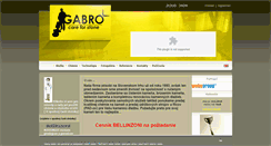 Desktop Screenshot of gabro.sk